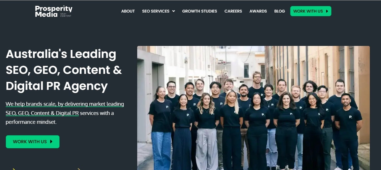 Prosperity media website