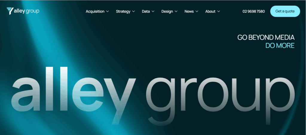 Alley Group homepage